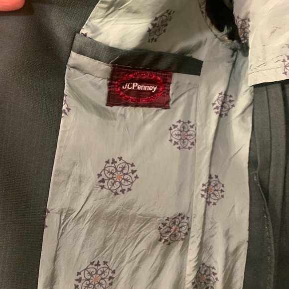 Vintage JCPenney Emerald Green Men’s Suit. 3190 - Picture 7 of 15